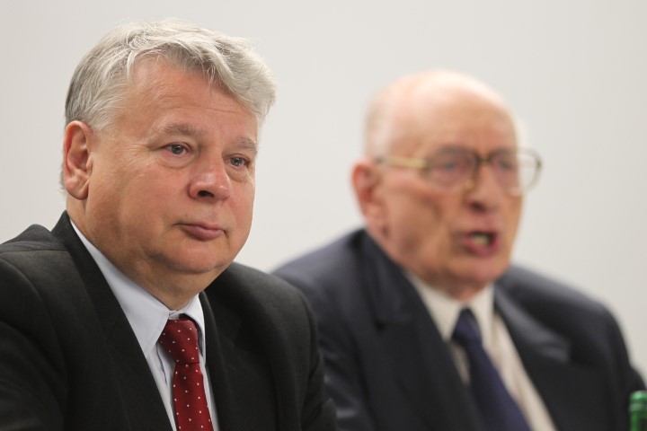 Bogdan Borusewicz, prof. Władysław Bartoszewski Bogdan Borusewicz, prof. Władysław Bartoszewski